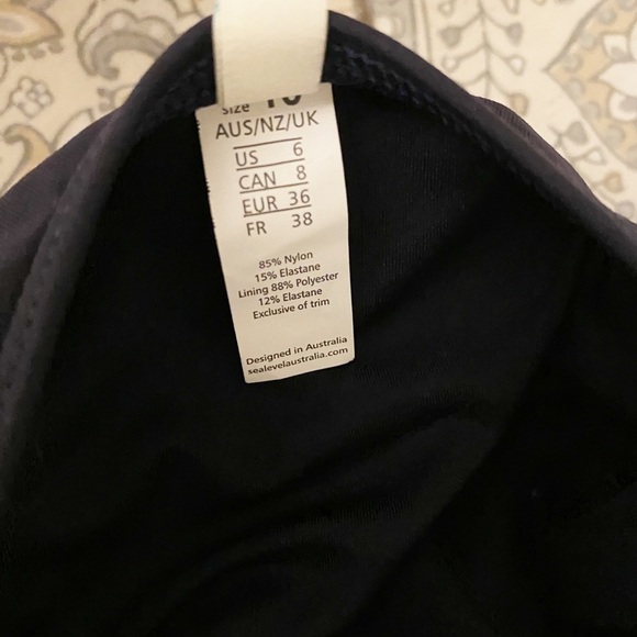 NWOT Sea Level Twist Front Tankini Top - Picture 7 of 7
